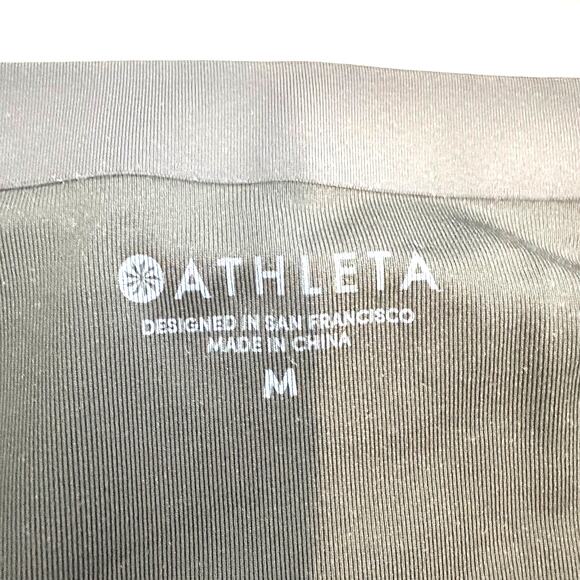 Athleta -Navy Fiore 2 Piece Bikini Swimsuit Wrap Top Full Bottoms-Women's Sz Med - Picture 7 of 8